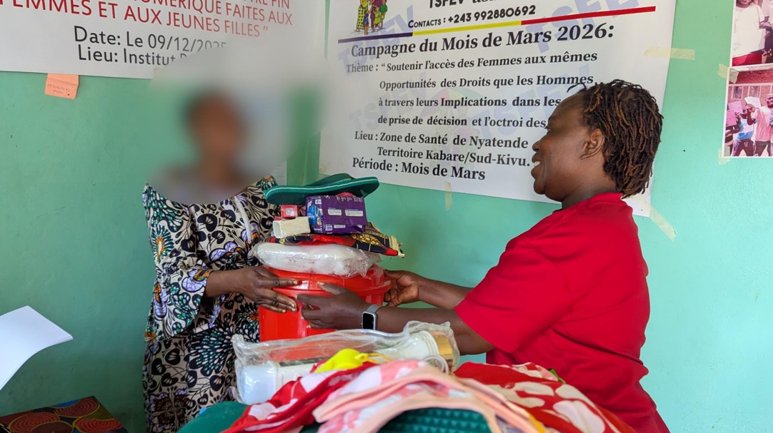 Distribution d'aide